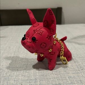 Pink Dog Charm